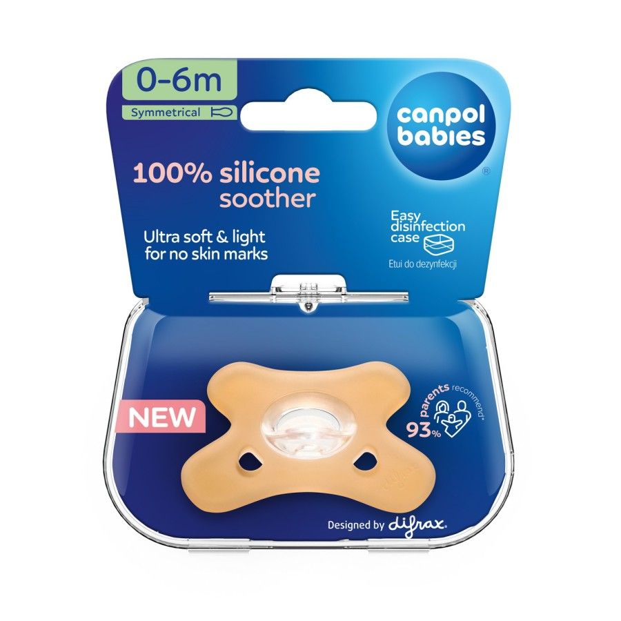 Canpol les bébés-dragons 100% silicone de 0 à 6 mètres