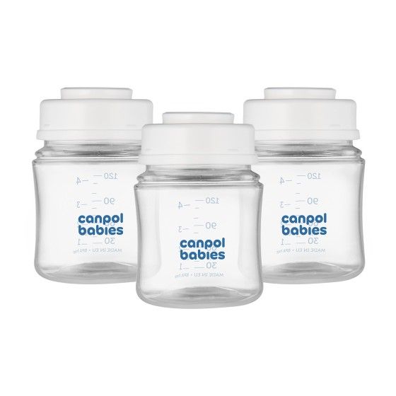 Canpol Sada dětí 3x120ml láhve potravin láhve