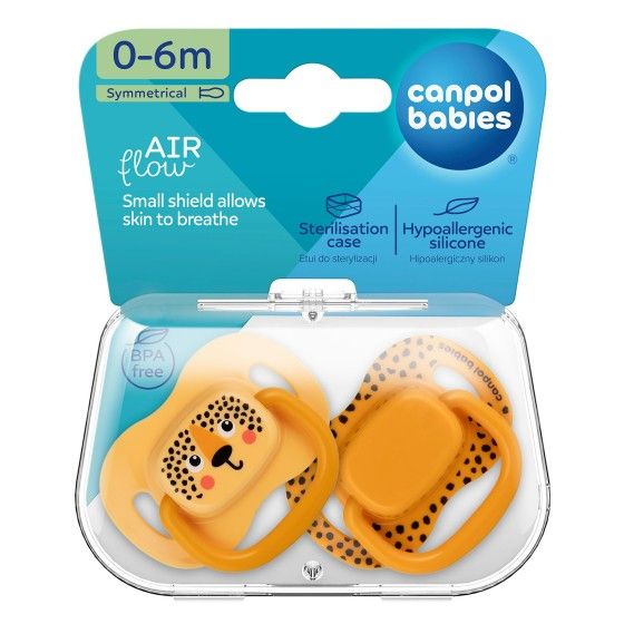 Canpol Babies Cumifier USP. Silicone 0-6m szimmetrikus