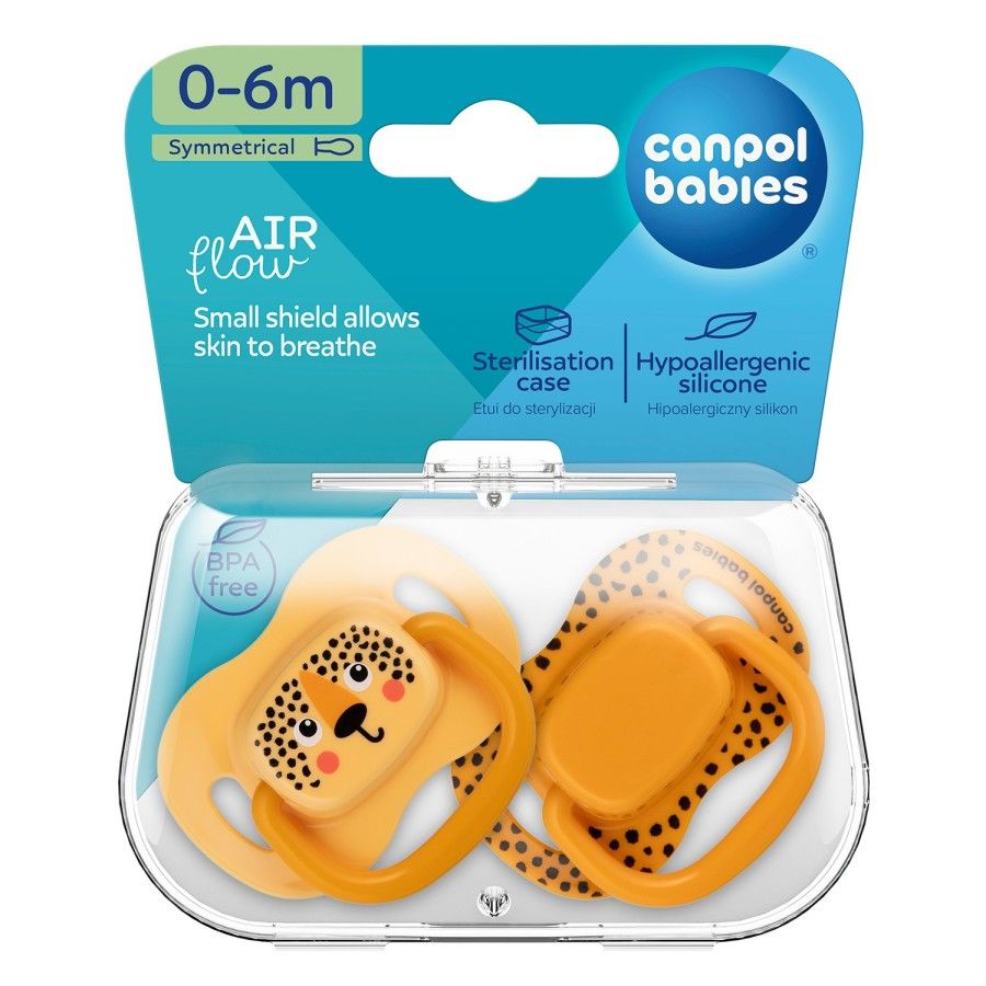 Canpol Babies Cumifier USP. Silicone 0-6m szimmetrikus