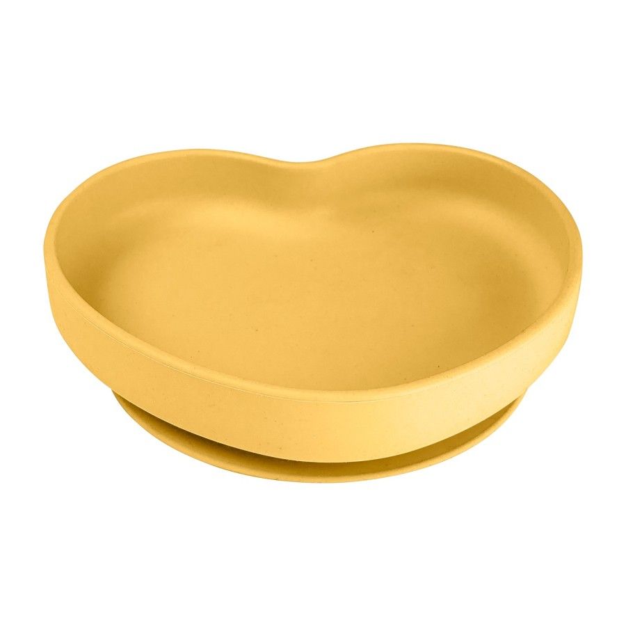 Canpol bébé en silicone avec une sucette SERCE yellow