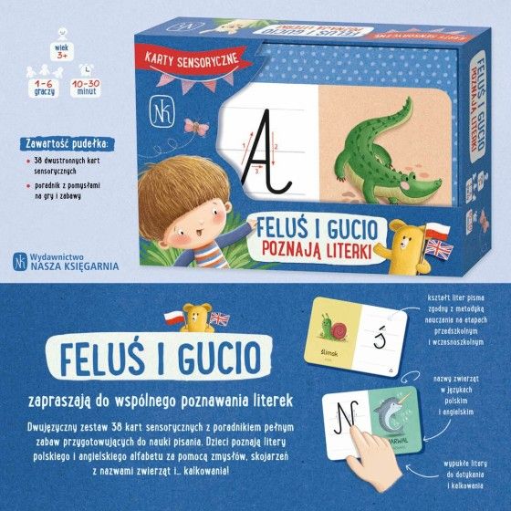 Wnk Feluś és Gucio megismerni a leveleket - 5904915903447