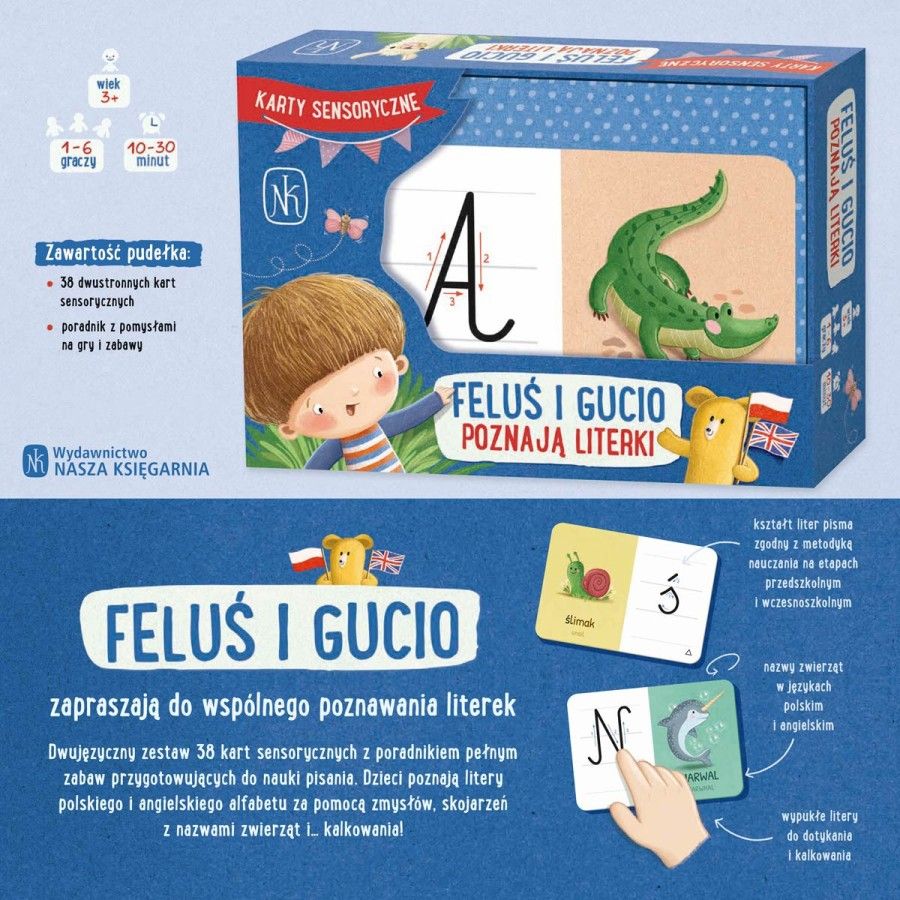 WNK Feluś i Gucio poznają literki