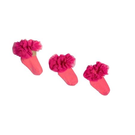 Mama's Feet Tutu袜子 - 紫红色0-1岁