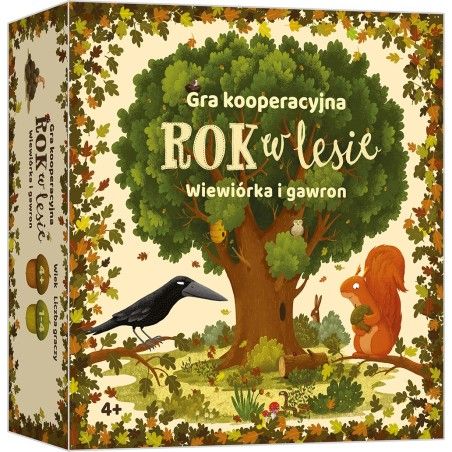 WNK egy év az erdőben. Mókus és gawron