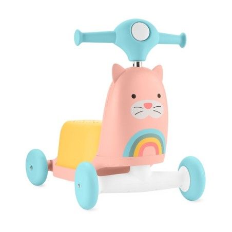 Skip Hop Scooter, cavaliere e pachacz per Baby 3in1 Cat Zoo