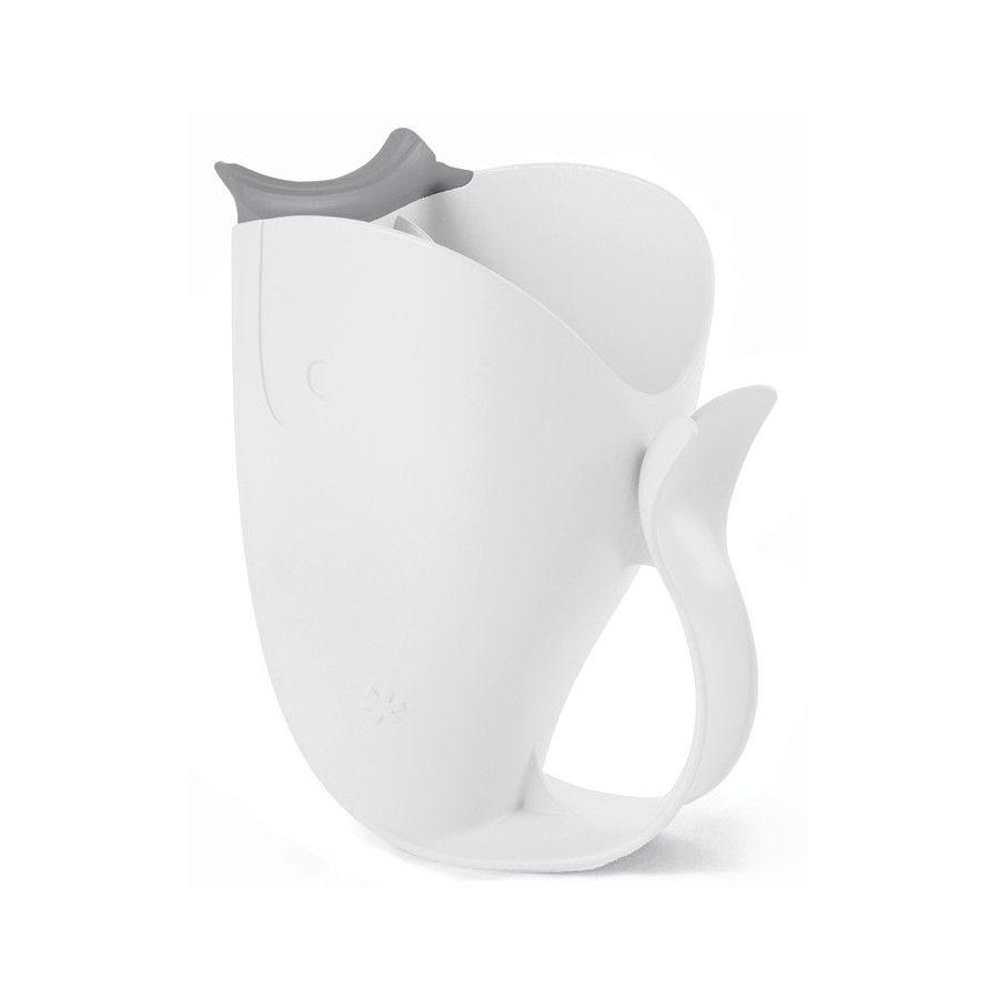 Skip Hop Une tasse à laver la tête de la baleine Moby White