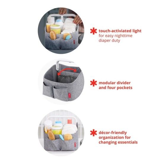 Skip Hop Organizer na Pieluszki z Lampką Oat