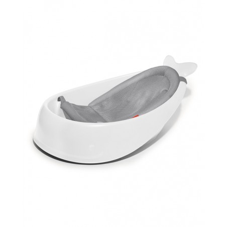 Skip Hop Wanienka 3-etapowa Wieloryb Moby Smart Sling™ White