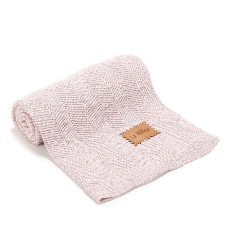 La Millou Bamboo Blanket Light Pink - 5905143680148