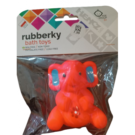 Hencz Toys Das Badetoy Elefant Red 0+