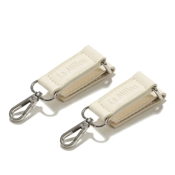 LA MILLOU Uchwyty do wózka ECRU