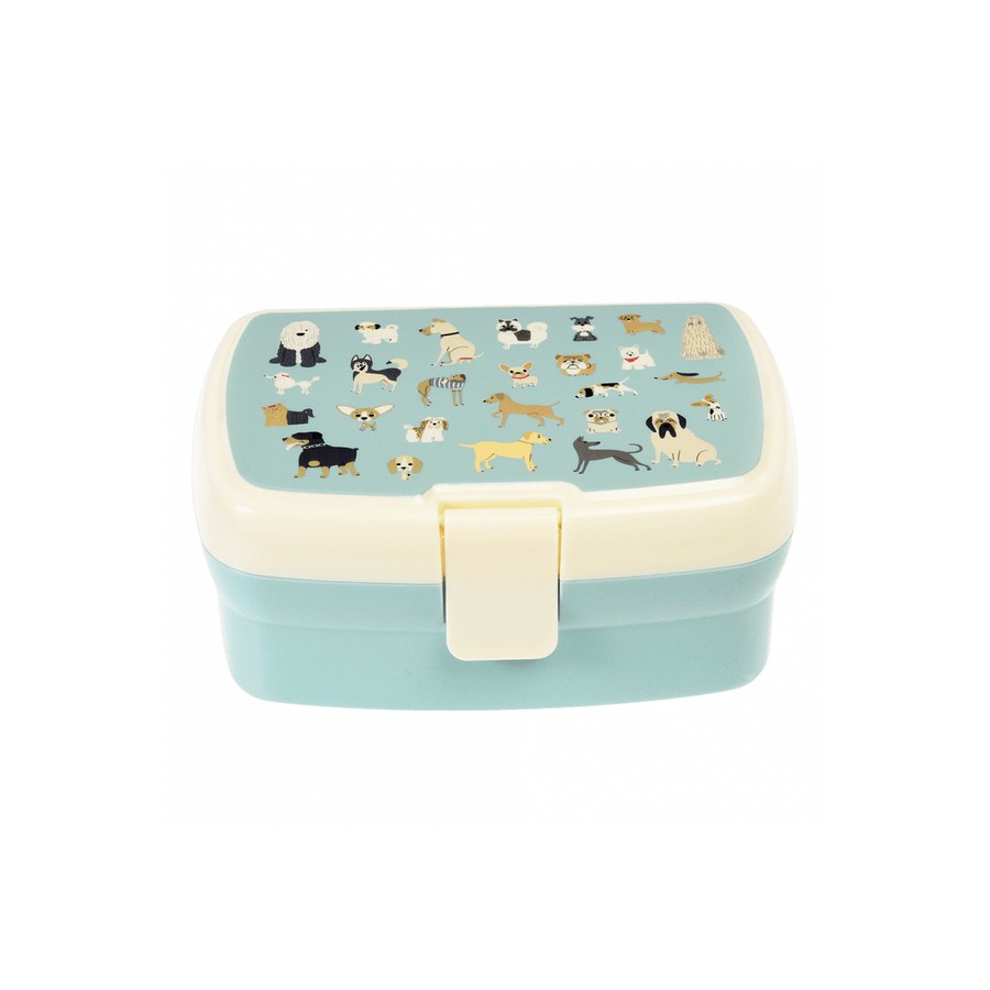 Rex London Lunchbox z wyjmowaną tacką, Psy - 5027455433790