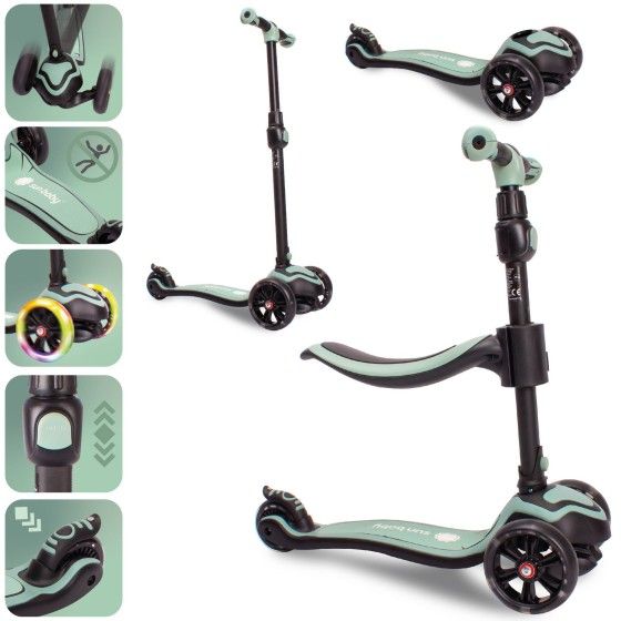 Sun Baby Robogó a gyerekeknek 3in-Balans Balance Flash 3in1