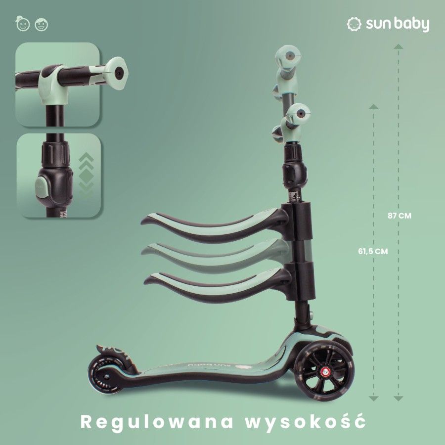 Sun Baby Скутер для дітей 3in-Balans Balance Flash 3in1