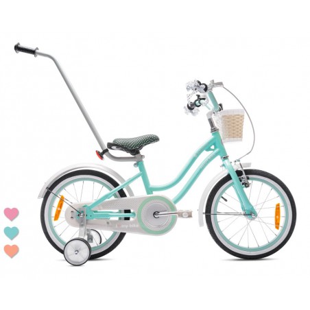 Ein 16-Zoll-Heartbike für ein Mädchen