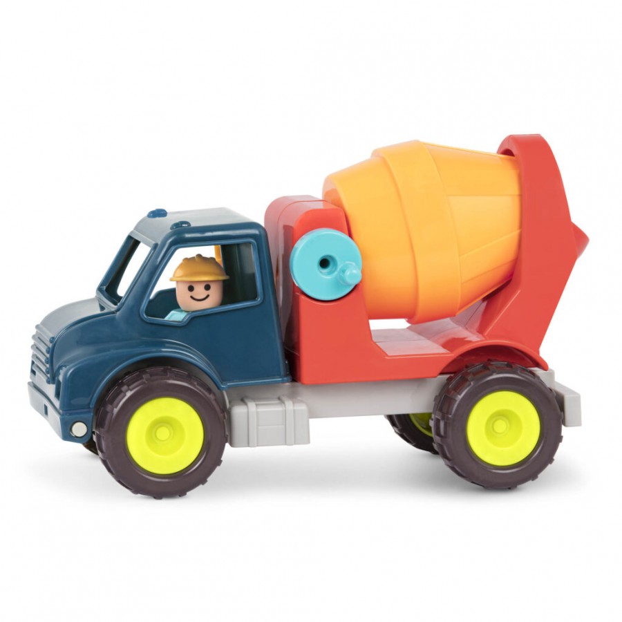 B.Toys Happy Cruisers – Cement Truck – betoniarka z figurką