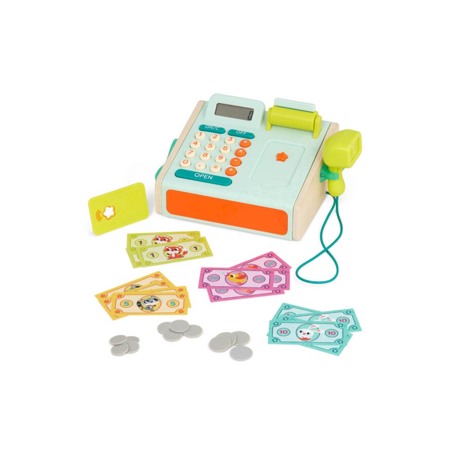 B.Toys Mini Cashier Playset – KASA FISKALNA ze skanerem i