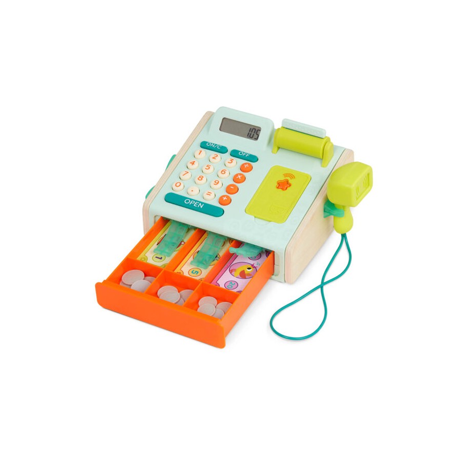 B.Toys Mini Cashier Playset – KASA FISKALNA ze skanerem i