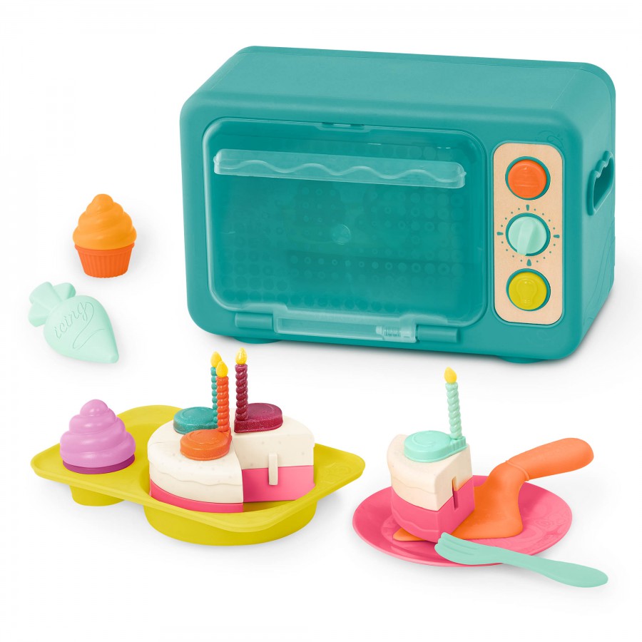 B.Toys Mini Chef – Bake-a-Cake Playset – PIEKARNIK z TORTEM i