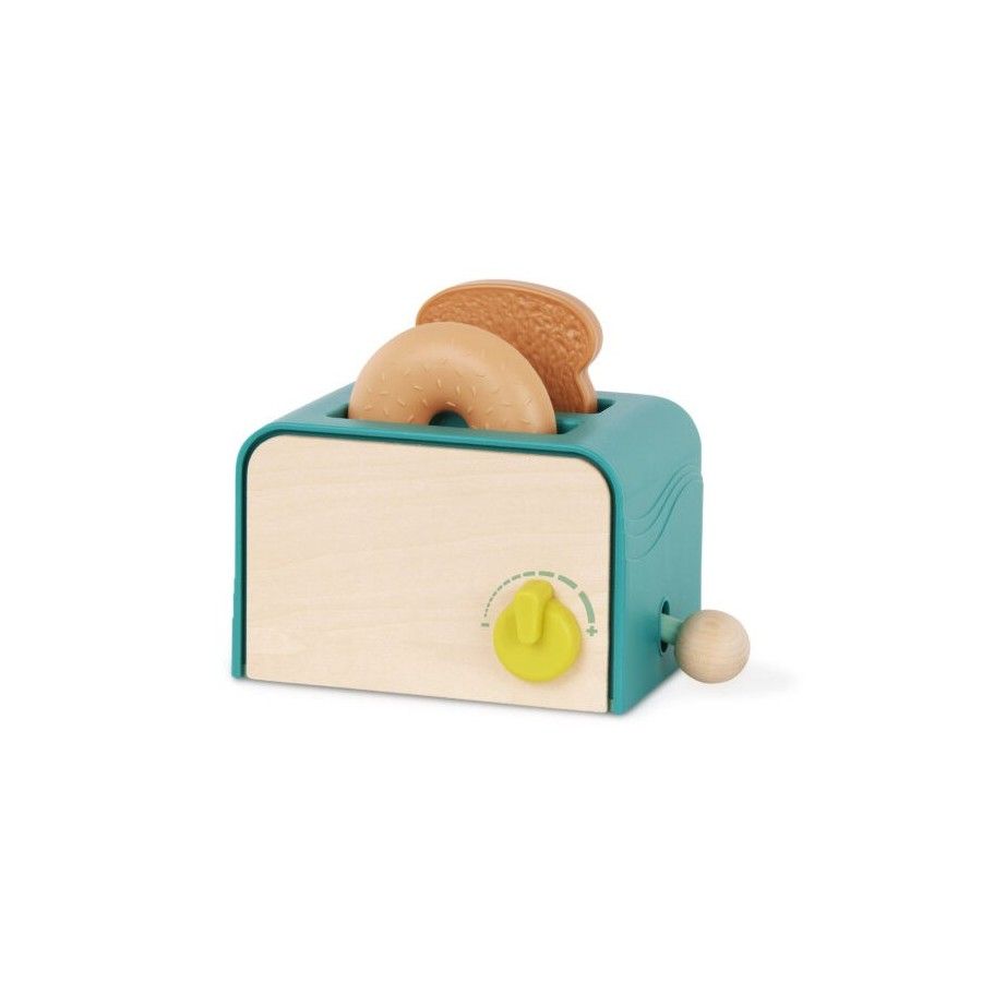 B.Toys Mini Chef - Juego de desayuno - Tostadora y accesorios