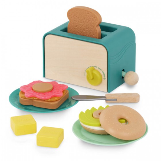 B.Toys Mini Chef – Breakfast Playset – TOSTER i akcesoria