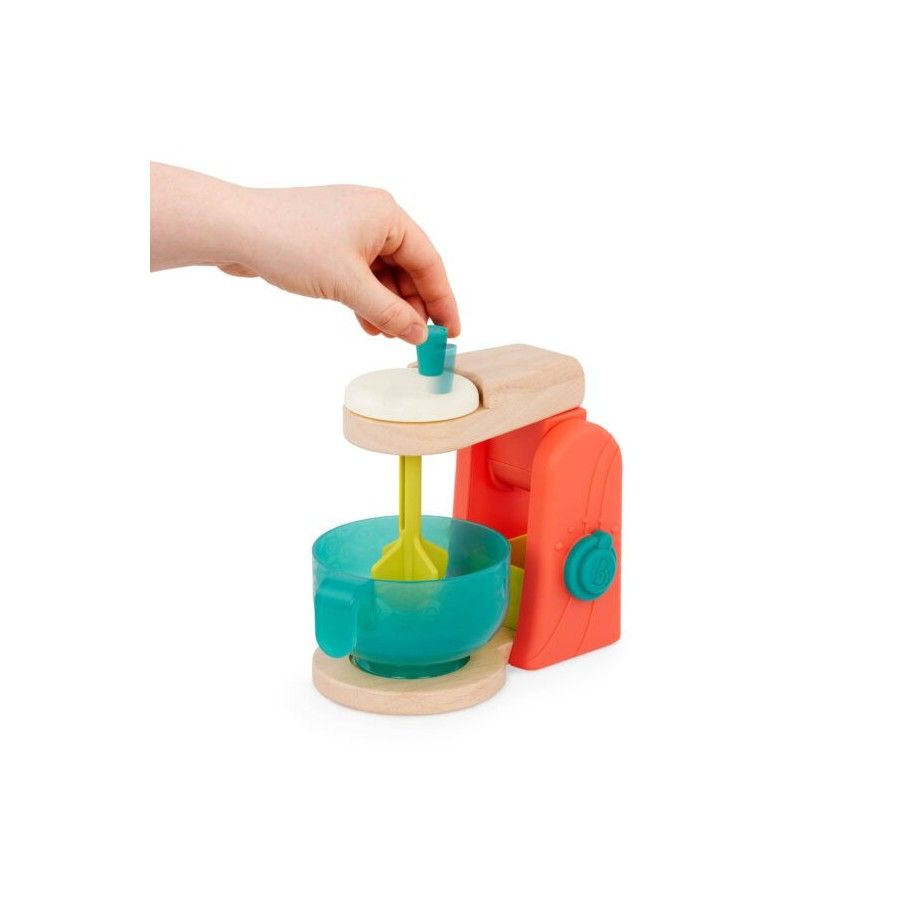 B.Toys Mini Chef - Mix & Bake Playset - Houten mixer met
