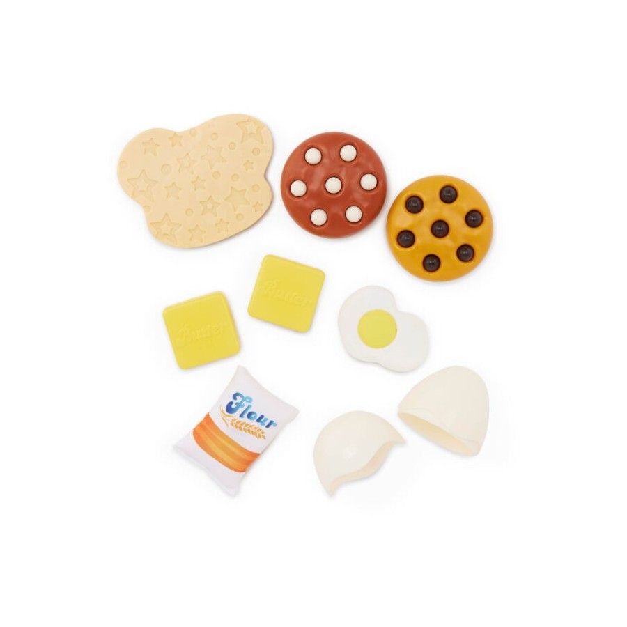 B.Toys Mini Chef - Mix & Bake Playset - Wooden mixer with