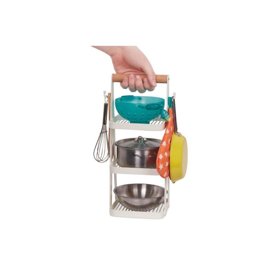 B.Toys Mini Chef Pot Pot-n-Pan Playset – ein Set realistischer