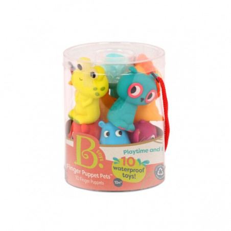 B.Toys Finger Puppet Pets – pacynki na palce – zestaw 10 sztuk