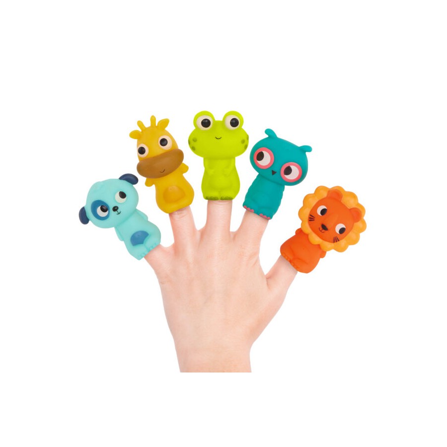 B.Toys Finger Puppet Pets – pacynki na palce – zestaw 10 sztuk