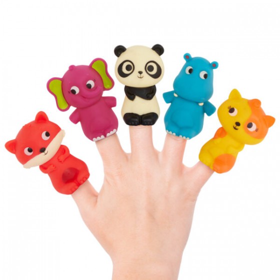 B.Toys Finger Puppet Pets – pacynki na palce – zestaw 10 sztuk