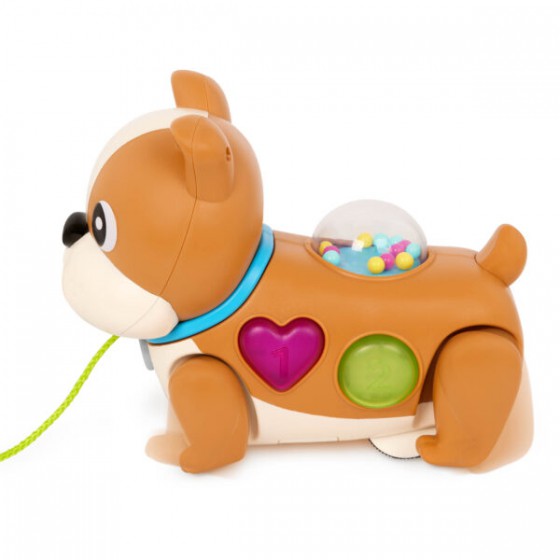 B.Toys Walk Along Puppy – INTERAKTYWNY piesek z RUCHOMYMI