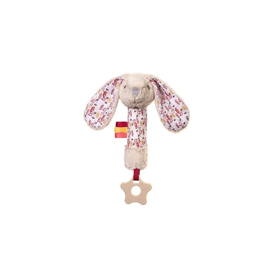 Babyono Piszczek z gryzakiem RABBIT MILLY