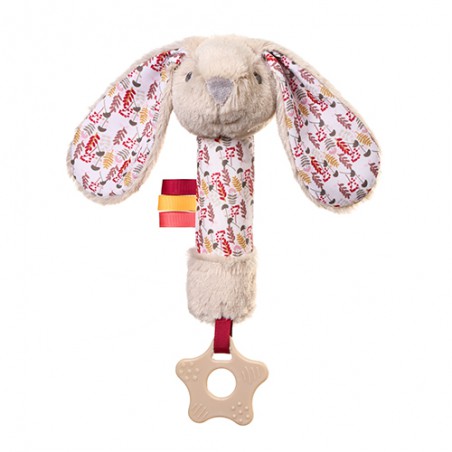 Babyono Piszczek z gryzakiem RABBIT MILLY