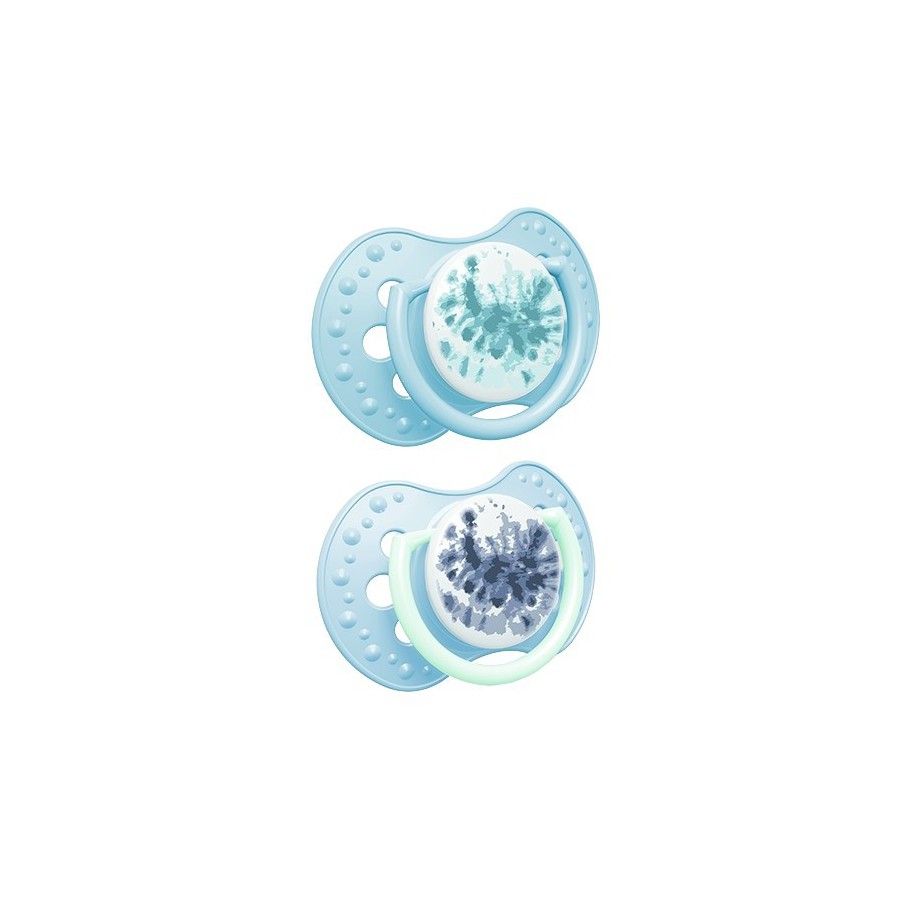 LOVI Dynamic silicone pacifier 3-6 m 2 pcs. 