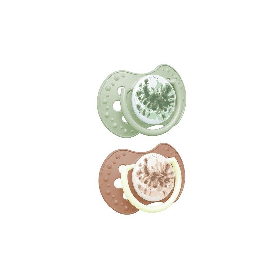 LOVI Dynamisk Silicone Pacifier 3-6 m 2 st. 