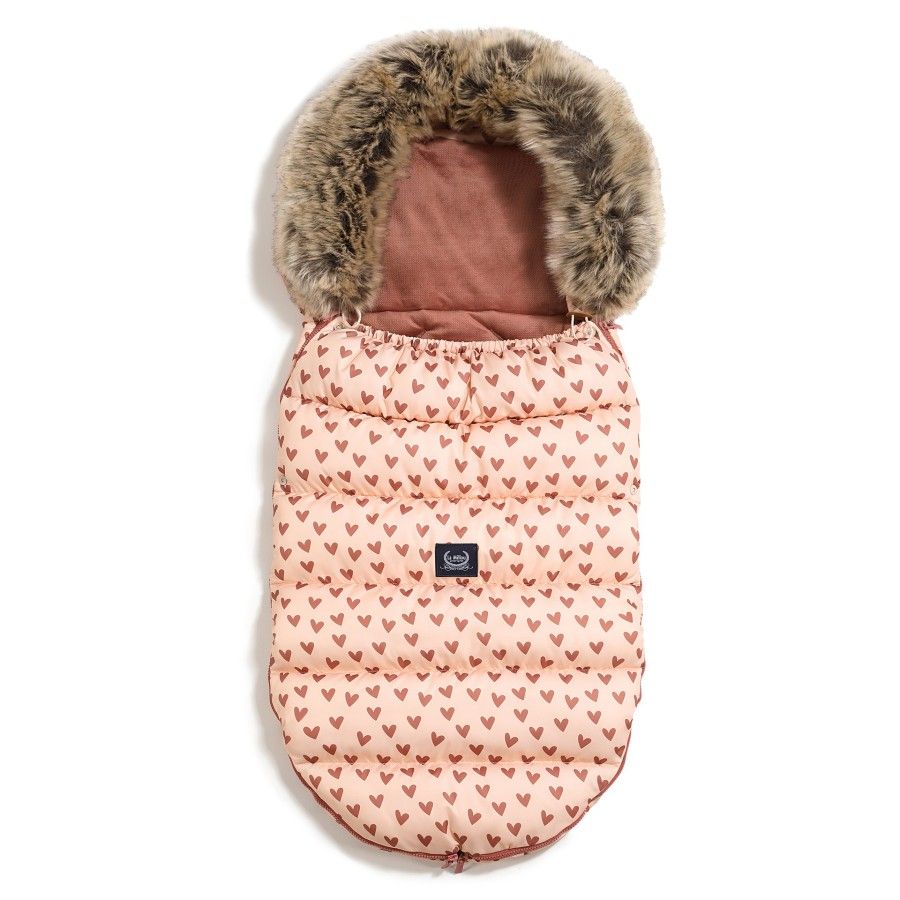 La Millou Ein Schlafsack für die Uni Multi Heartbeat Pink