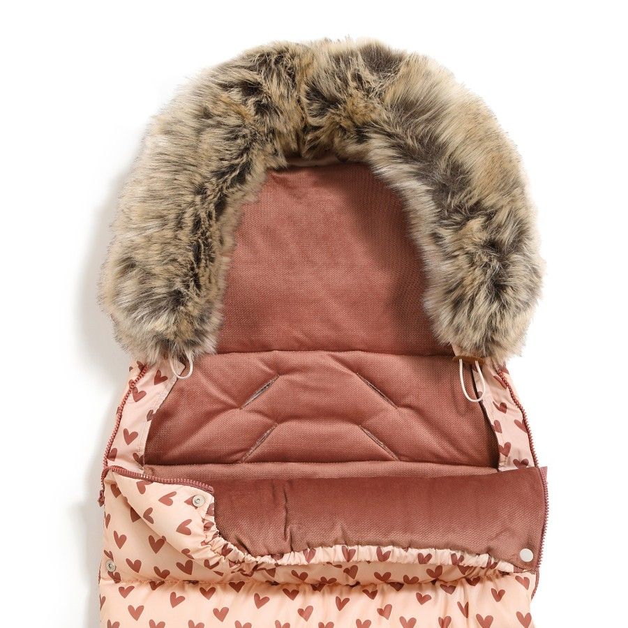 La Millou Śpiworek do Wózka Uni Multi HEARTBEAT PINK