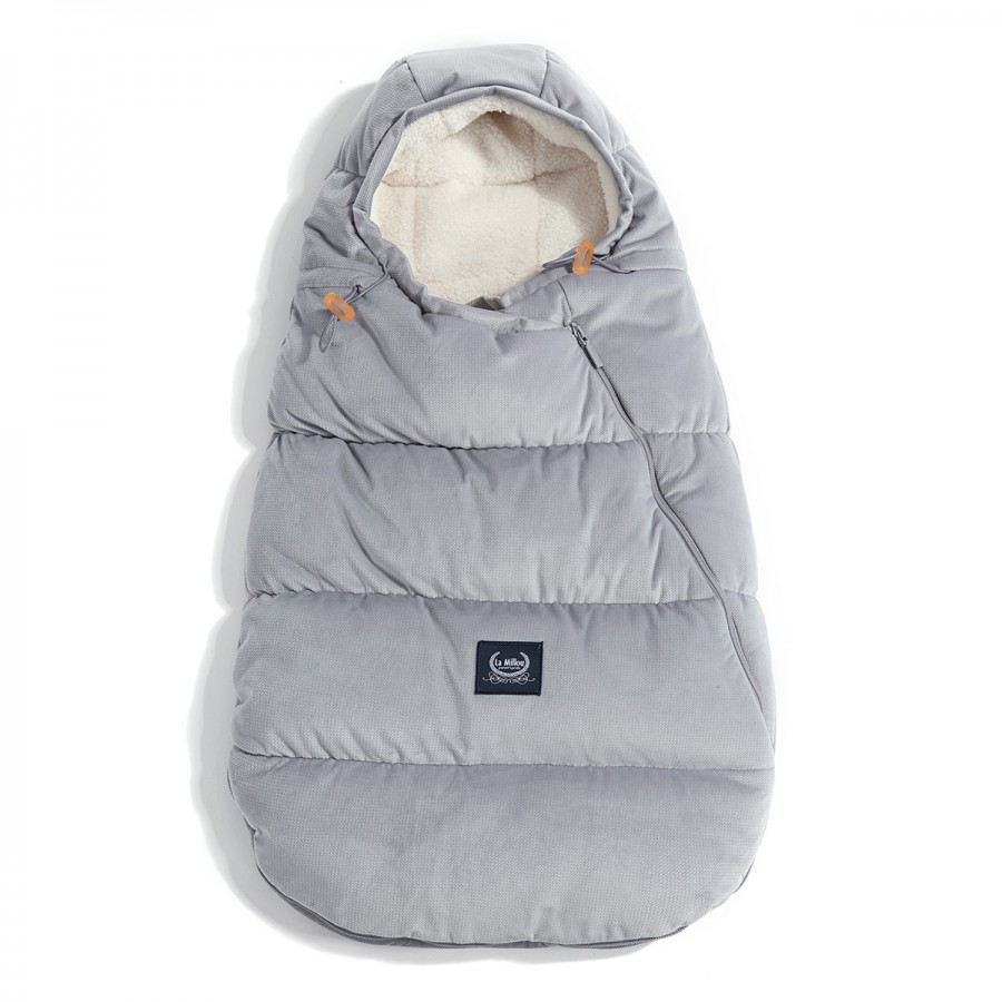 La Millou Śpiworek do Wózka Baby Multi DARK GREY - 5905143663981