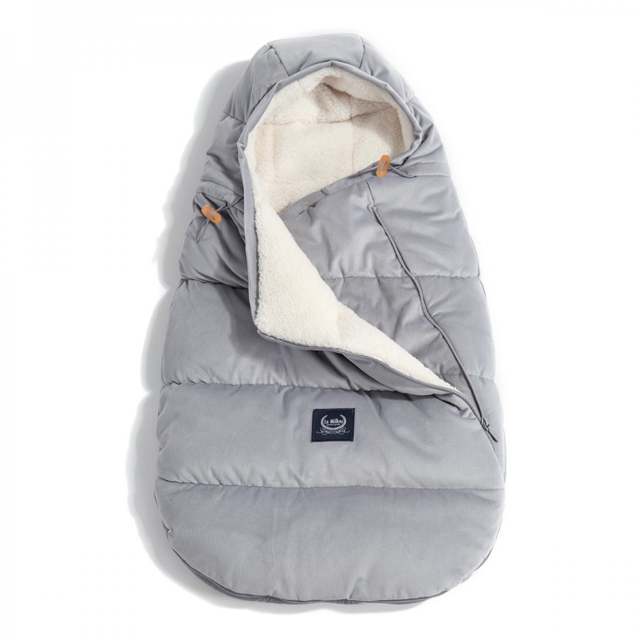 La Millou Śpiworek do Wózka Baby Multi DARK GREY - 5905143663981