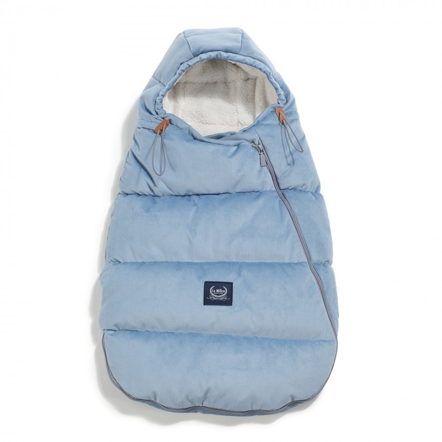 La Millou Śpiworek do Wózka Baby Multi WIND BLUE - 5905143661260