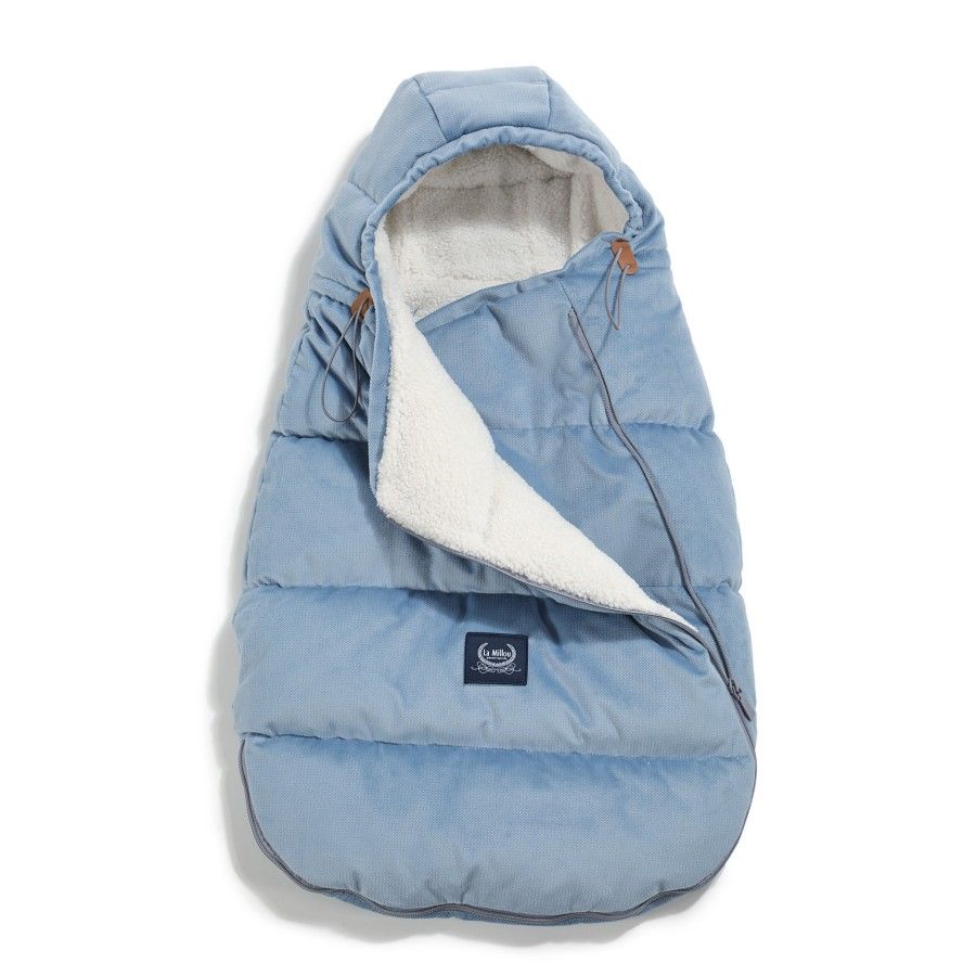 La Millou Śpiworek do Wózka Baby Multi WIND BLUE