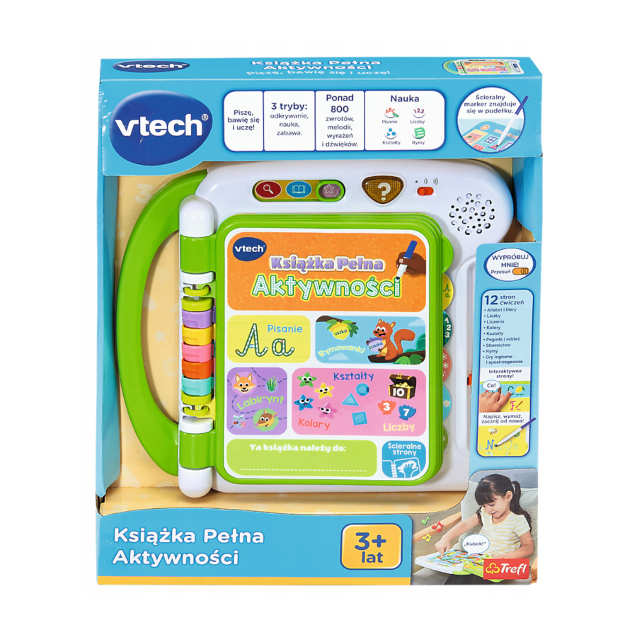 VTech Książka Pełna Aktywności - 5900511618501