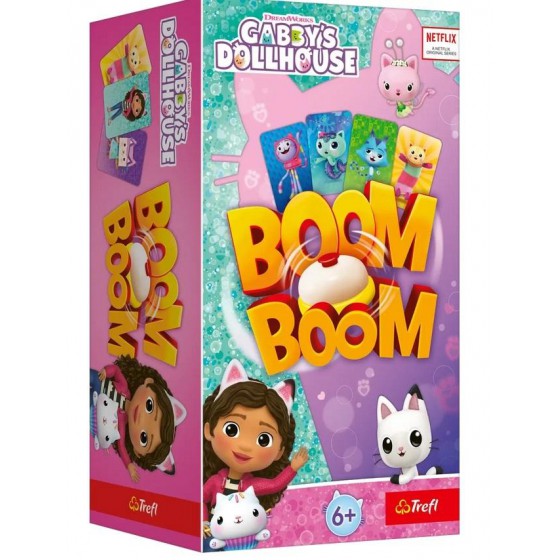 Trefl Gra rodzinna Boom Boom Koci Domek Gabi - 5900511025484