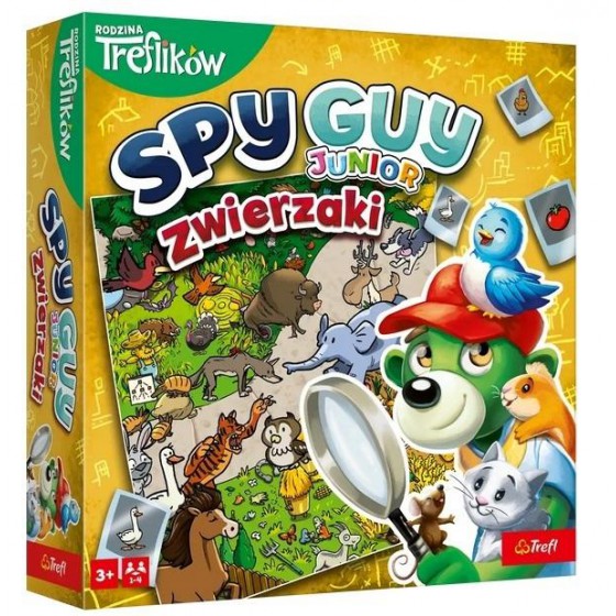 Trefl Gra rodzinna Spy Guy Junior Zwierzaki - 5900511025958