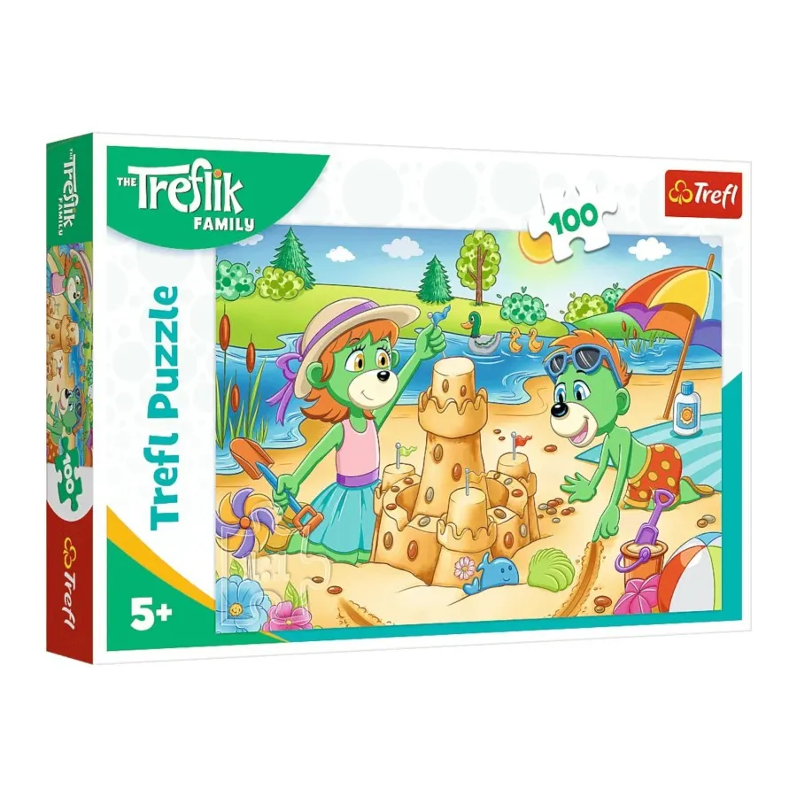 Trefl Troflików családi puzzle 100 el. 
