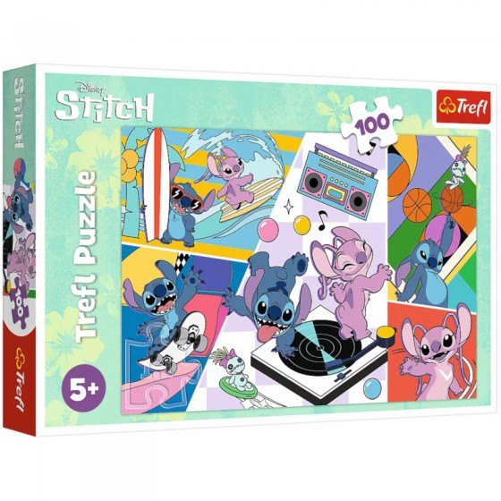 Trefl Puzzle Lilo & Stitch 100 el. Wspomnienia Lilo & Stitch