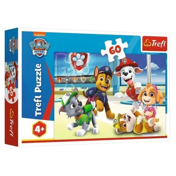 Trefl Páva Paw Patrol 60 El. A kutyák világában - 5900511173925