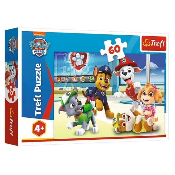 Trefl Puzzle PAW Patrol 60 el. W świecie Piesków - 5900511173925